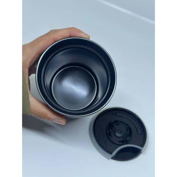 Starbucks 2020 Purple Blue Iridescent Ceramic Cup Mug with Lid 8oz Tumbler - Picture 7 of 7